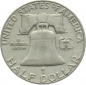 Preview: USA 1/2 Dollar 1961 o. Mzz. - Franklin